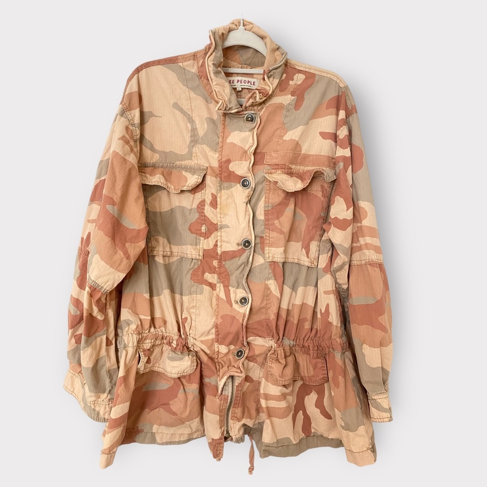 Free People Lead the Way Camo Jacket